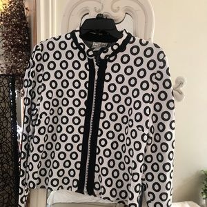 Black and white jacket by Joseph Ribkoff